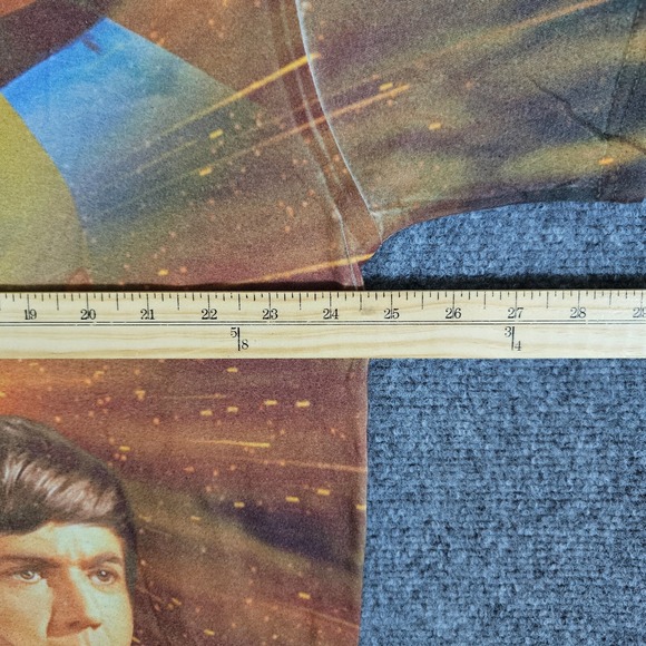 Star Trek AOP All Over Print 2 Sided Graphic T Shirt Multicolor Men's Size 2XL - Picture 4 of 5